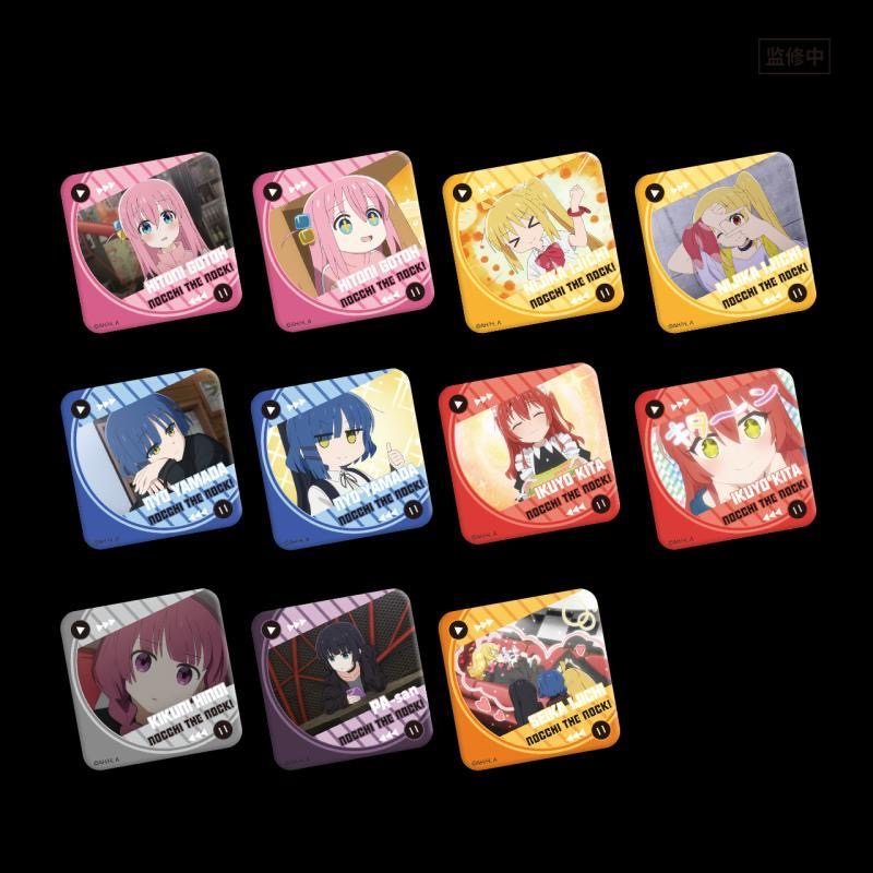 正版孤独摇滚方形吧唧徽章盲盒