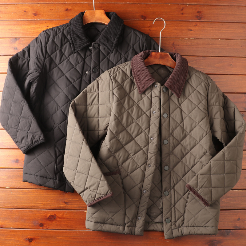 美式绗缝谷仓夹克棉衣外套潮