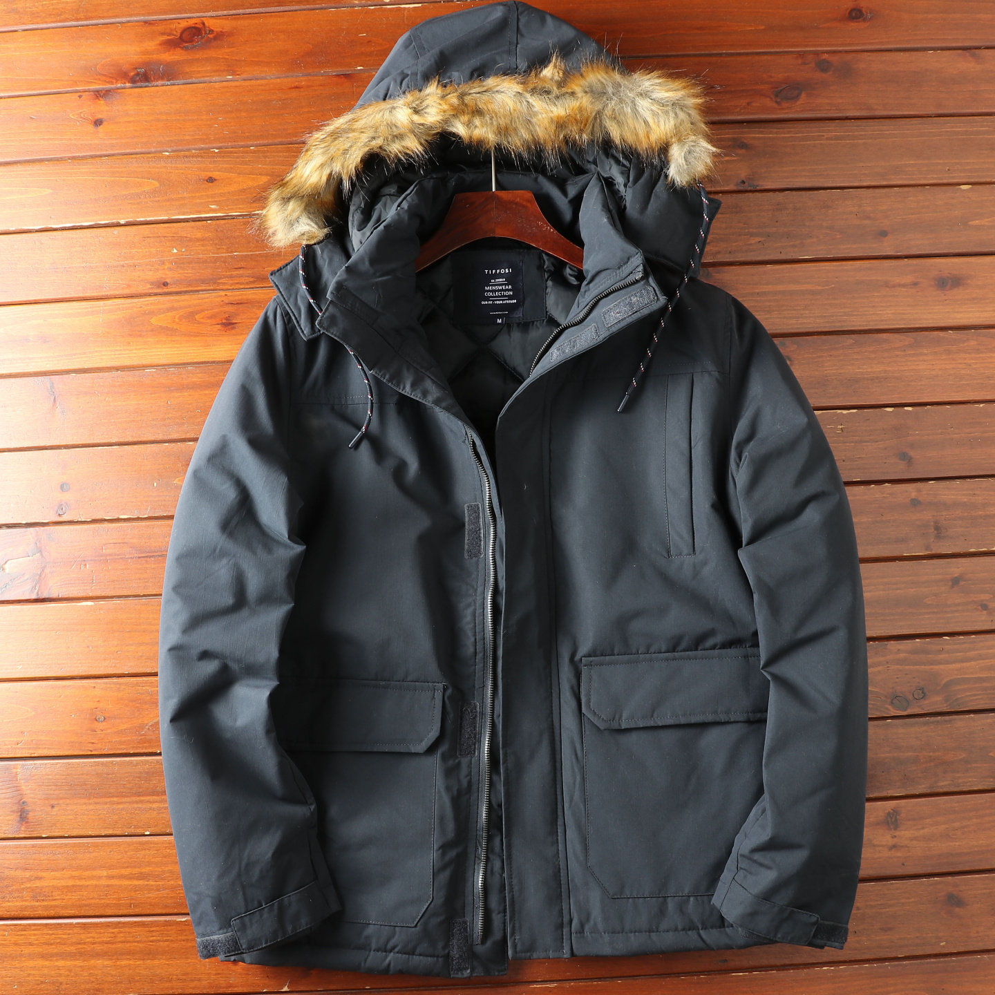 出欧洲单！防风防雨外贸秋冬男士连帽多口袋工装加厚保暖棉衣棉服,男装,棉衣,淘宝优惠券,粉丝福利购,淘宝优惠卷