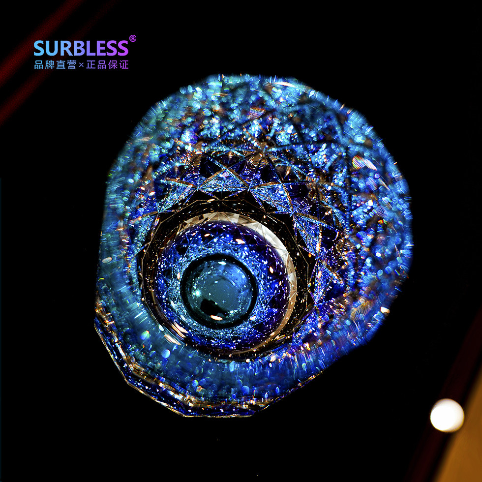 Surbless高级感精湛切割威士忌杯图片