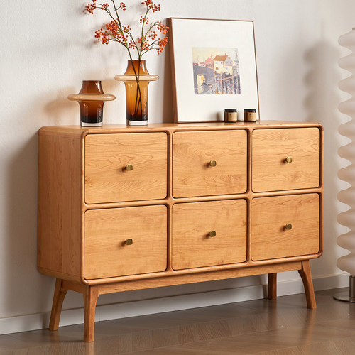 客厅大容量收纳柜卧室床尾柜斗柜