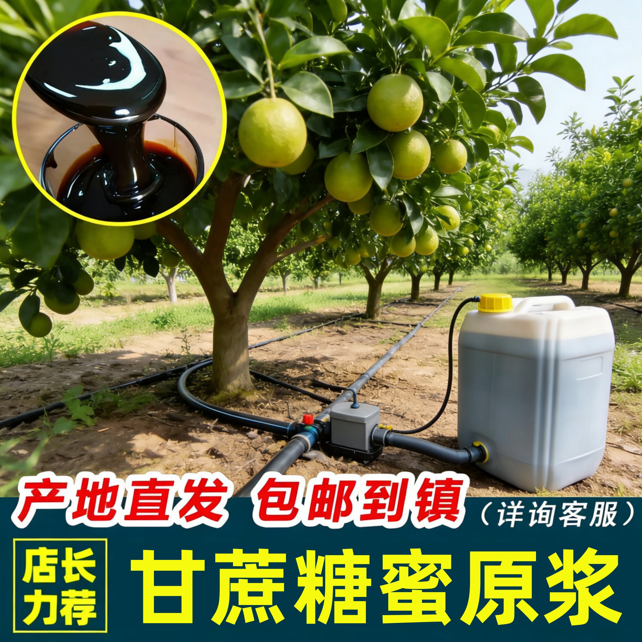 广西甘蔗糖蜜农用培菌发酵水产肥