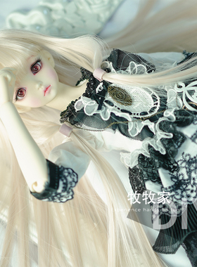 玲笼鸟bjd VOLKS SD DD MDD 1/2 1/3 1/4分娃娃金色直发手改假发