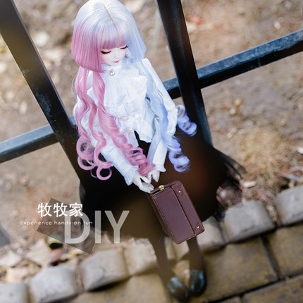 星海刺月bjd VOLKS SD DDMDD1/31/4梨花头水母头修脸手改毛假毛发