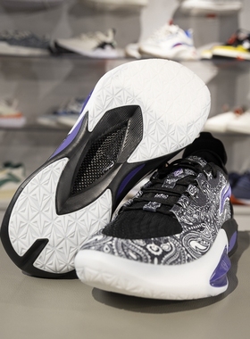 李宁篮球鞋JB3吉米巴特勒3代2025缓震碳板黑色低帮运动鞋ABAU107