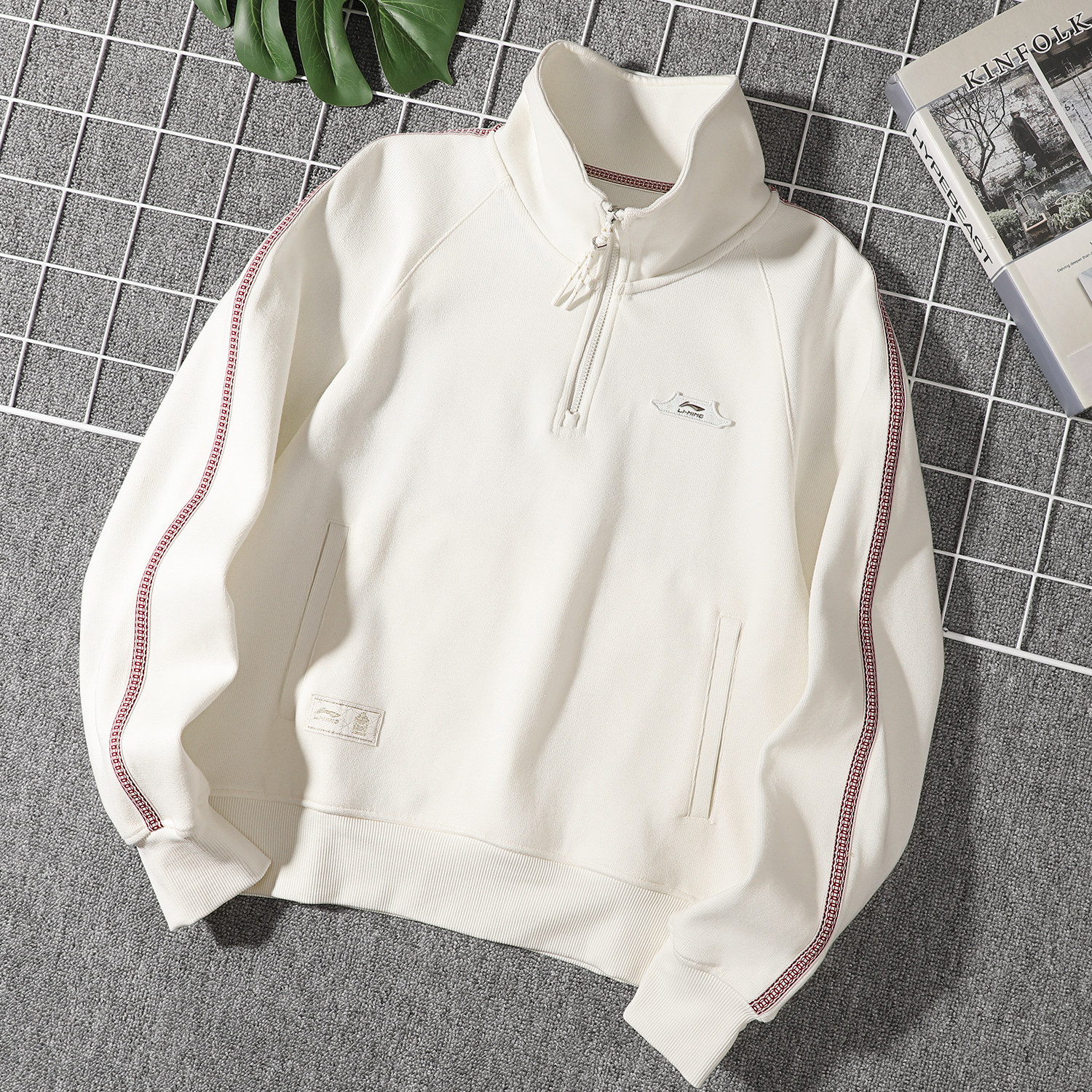 李宁故宫联名宽松套头卫衣女款2026春季新款本命年新年款马年上衣