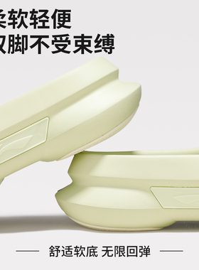 李宁拖鞋男2025新款韦德软底轻量䨻科技防臭篮球场下凉拖ABTU003