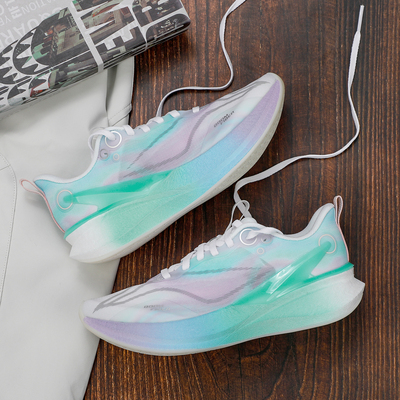 李宁赤兔8PRO轻量高回弹竞速训练跑鞋女鞋2025秋冬新款学生运动鞋