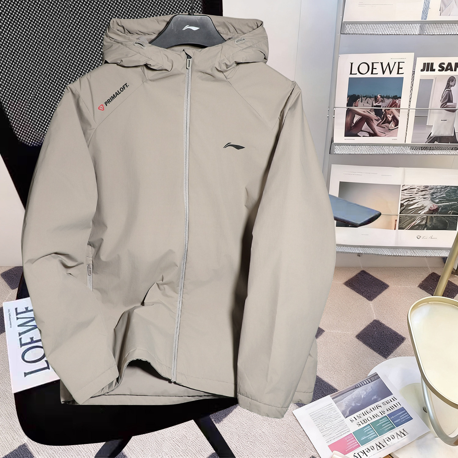 李宁防泼水短棉服男款2025冬季新款健身系列运动休闲保暖防风外套,运动服/休闲服装,运动棉衣,淘宝优惠券,粉丝福利购,淘宝优惠卷