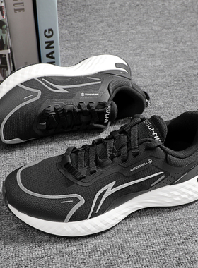 李宁跑步鞋女款2024冬季新款防护云休闲健步慢跑运动鞋子AGLU244