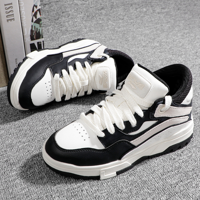 李宁板鞋女款2024冬季新款加绒保暖舒适软弹经典休闲鞋子AGCU160