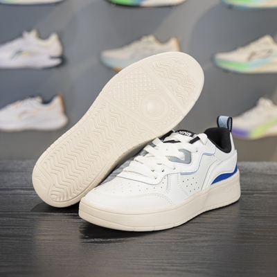 李宁板鞋男款2025秋季新款时尚潮流百搭耐磨防滑轻便运动鞋休闲鞋