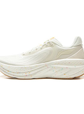 李宁跑步鞋悠然V2女款2025秋季舒适缓震透气通勤百搭高颜值休闲跑