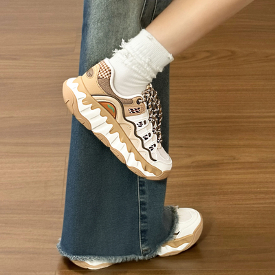 李宁疯狂动物城联名曲奇鞋加绒保暖休闲鞋女款2025冬季新款运动鞋