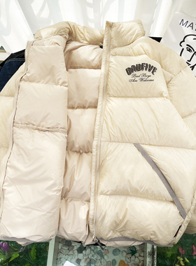 李宁羽绒服男款2024冬季新款反伍BADFIVE保暖宽松加厚外套AYMT139