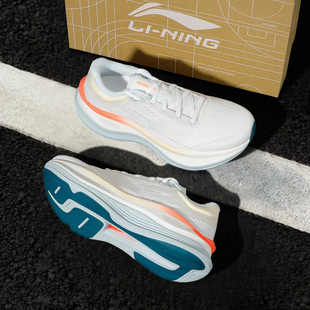 李宁越影5PRO跑步鞋女款2025秋季新款网面透气耐磨防滑专业运动鞋