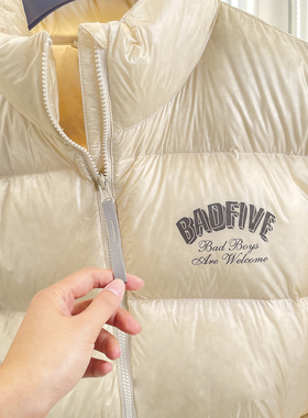 李宁羽绒服男款2024冬季新款反伍BADFIVE运动加厚保暖外套AYMT139