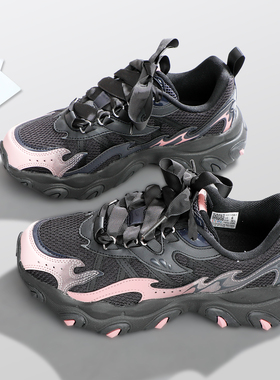 李宁 x LPL联名系列猫爪LITE 3经典休闲鞋女款2025秋季新款老爹鞋