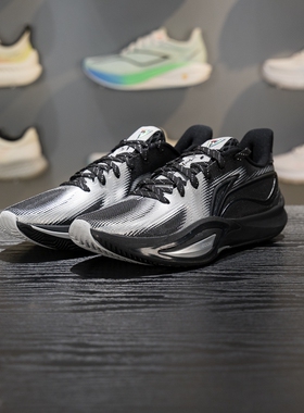李宁闪凌3篮球鞋男款2026春季新款低帮青少年专业实战超轻男鞋子