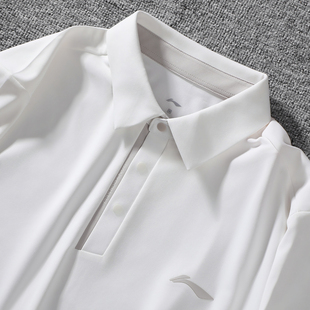 百搭透气潮流速干短袖 李宁立领polo衫 新款 男女款 TAPLU119 2025春季