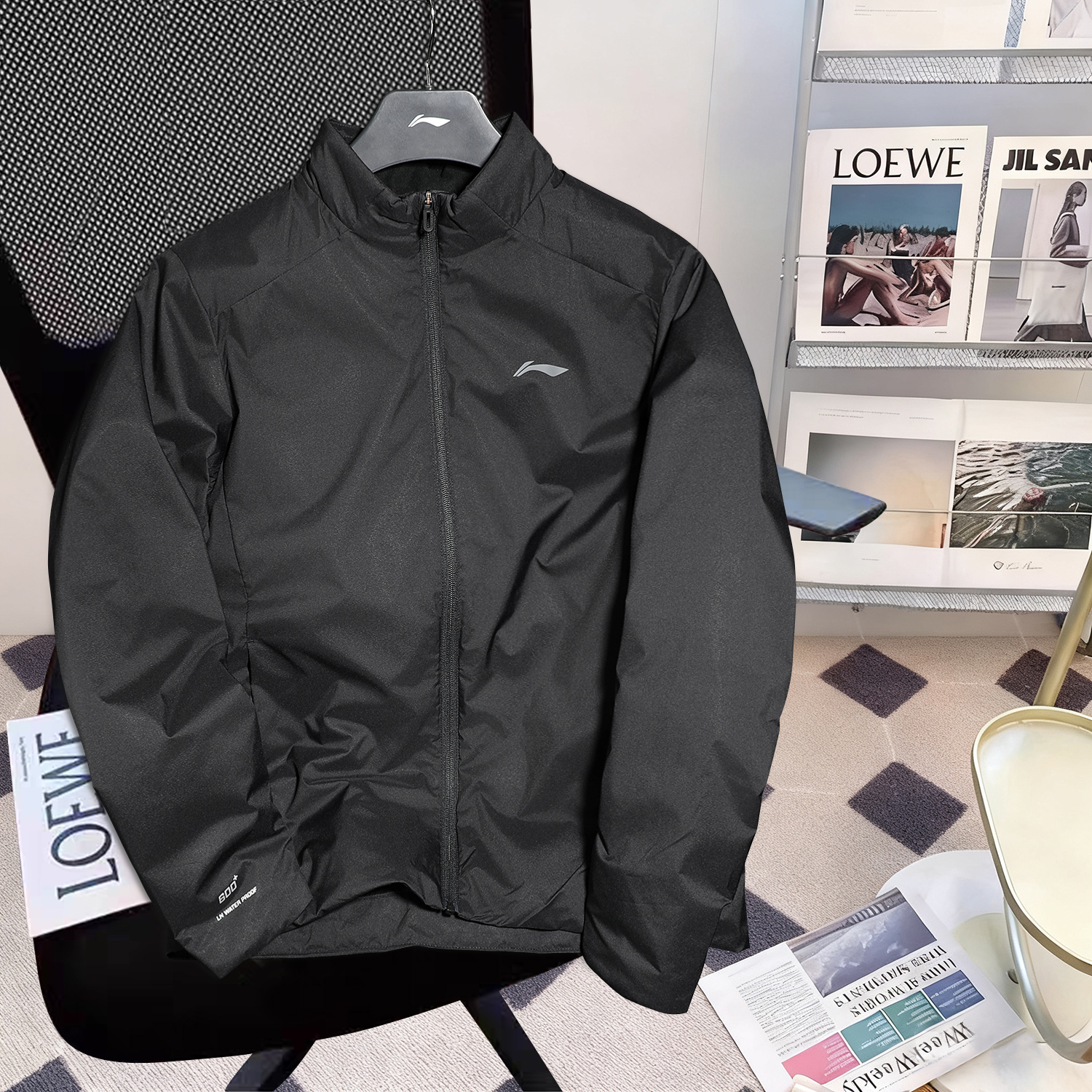 李宁短款羽绒服男2025冬季新款休闲运动潮流保暖防风薄款百搭外套