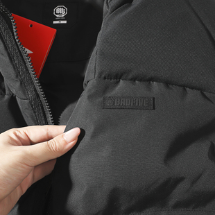 李宁反伍BADFIVE2025冬男时尚 潮流运动百搭保暖鸭绒休闲羽绒马甲