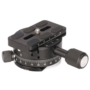 直径60mm加长旋钮全景夹座雅佳标准快装 板 PAN 徕图Leofoto