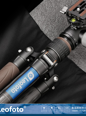 徕图LX-324CT+XB-38便携反折碳纤维带中轴单反相机摄影三脚架云台