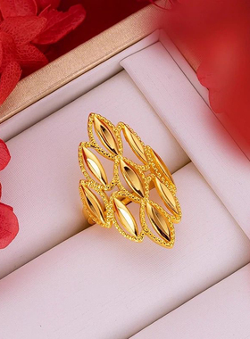 【今日大捡漏】开口可调节戒指新款凤凰羽戒指久