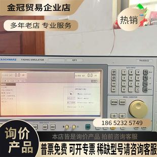 通电开机显示见 图片拍摄 拍前询 置 罗德施瓦茨ABFS衰落模拟装