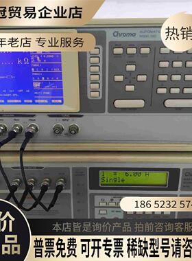 chroma3302电桥1MHZ+chroma1320偏流源【拍前询价】