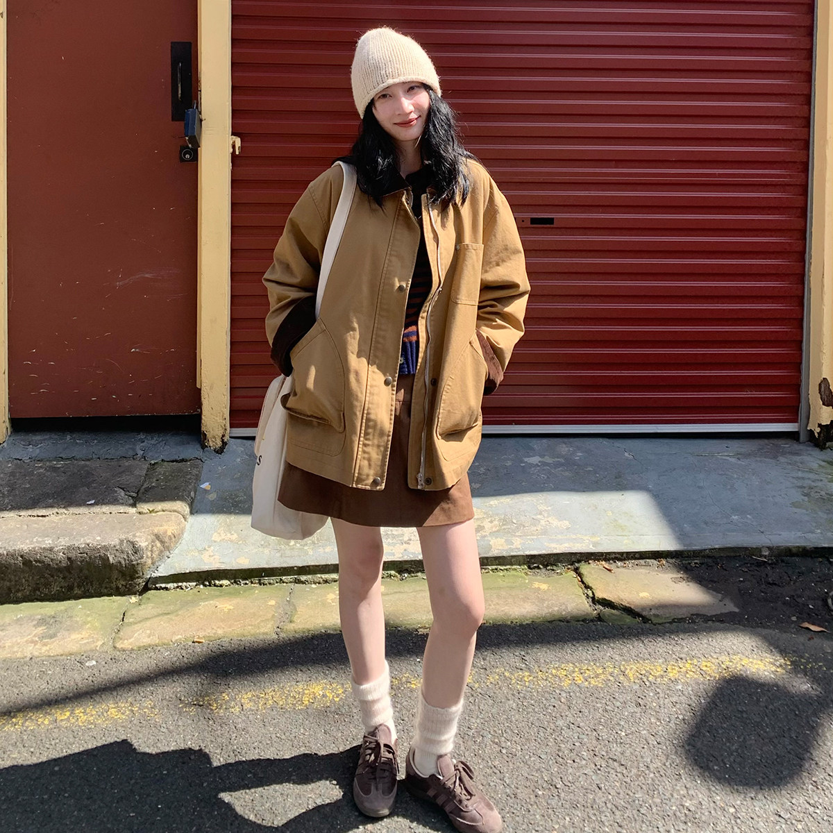 Tetu STUDIO 2025SS“伦敦生活” 两色高品质巴恩风工装外套