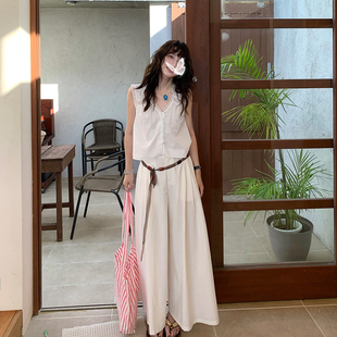 两色百褶大摆量裙裤 Tetu 波嬉流浪感 2025SS STUDIO