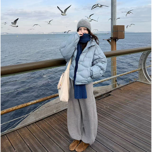 三色立绒羊毛加绒抽绳卫裤 Tetu 深冬限定 2025SS STUDIO