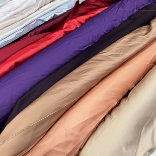 有弹 一米非真丝 亮面光泽面料宽145厘米 10元 仿真丝弹力缎面里布