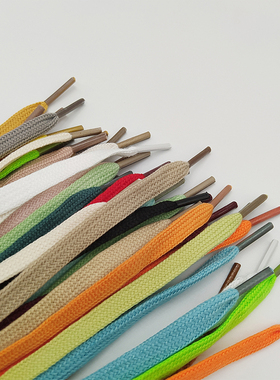 适配匡威1970s万斯扁棉鞋带黑色白色彩色运动鞋篮球鞋小白鞋鞋带