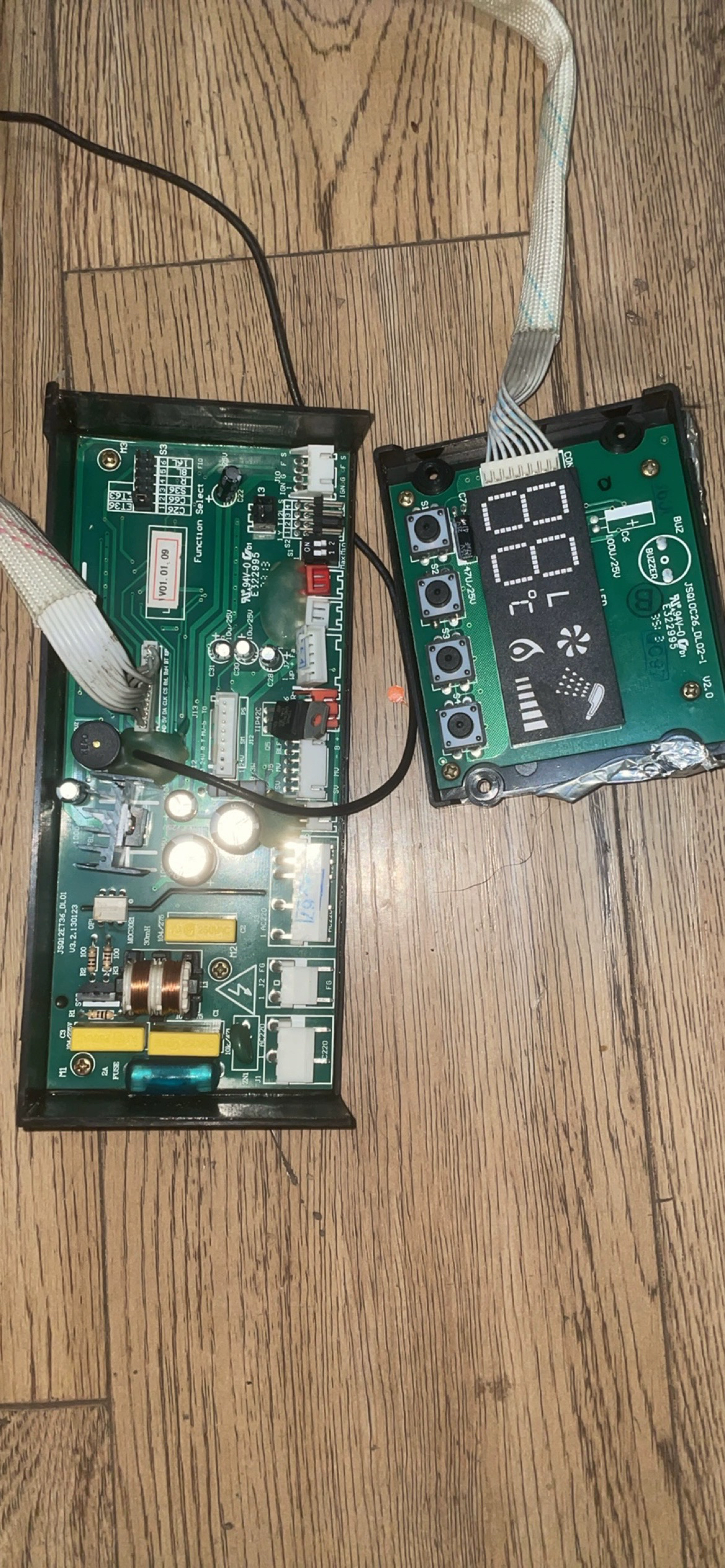 适用万和燃气热水器JSQ20-12EV56电脑板JSQ12ET36_DL01显示板一套