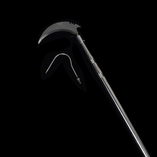 钓大鱼不锈钢搭钩头8毫米配抄网杆钩鱼器铁钩子抓鱼钩鱼叉钩子