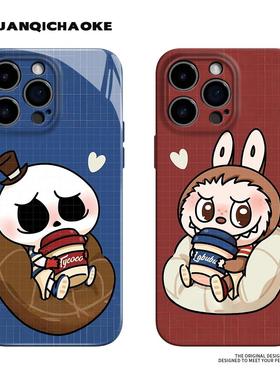 labubu与Tycoco苹果13小米14iPhone15拉布布16promax手机壳mate60华为p70/k80情侣findx8荣耀maigc7适用x200