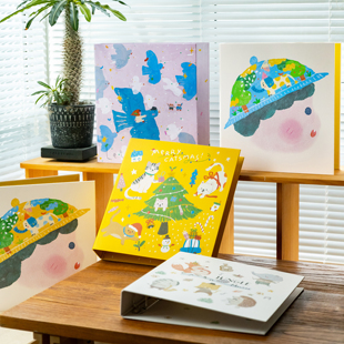 儿童成长相册4寸6寸宝宝周岁纪念自粘插页式 大容量家庭影集