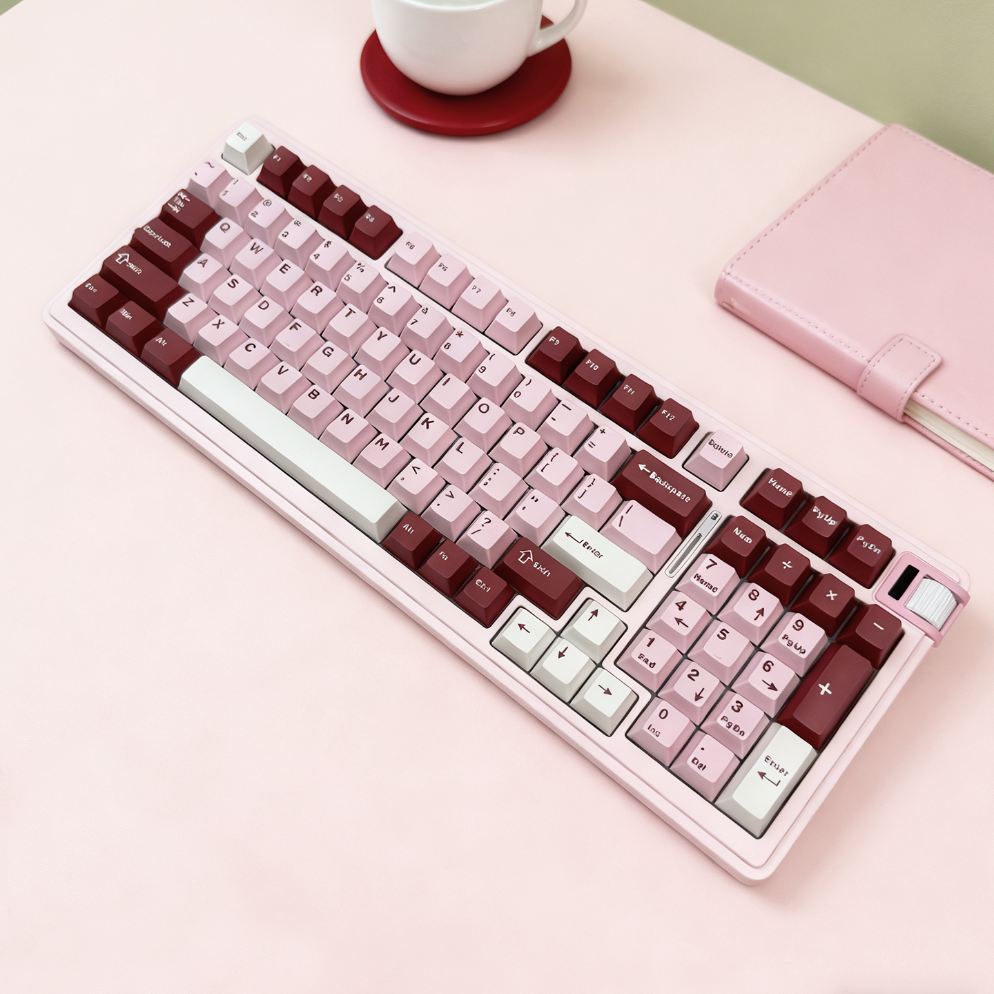 KZZI珂芝K98V2无线蓝牙机械键盘