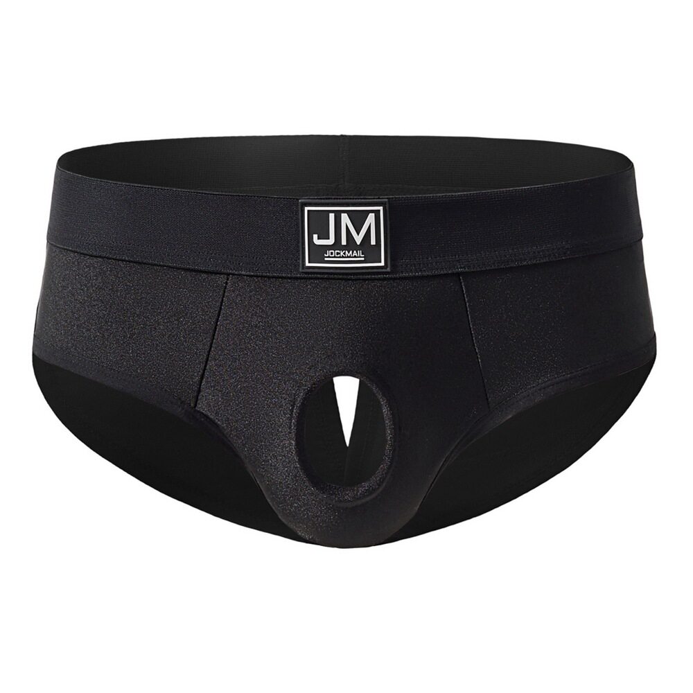 JOCKMAIL 潮牌男士内裤前后开洞角色扮演性感激凸情趣三角内裤男