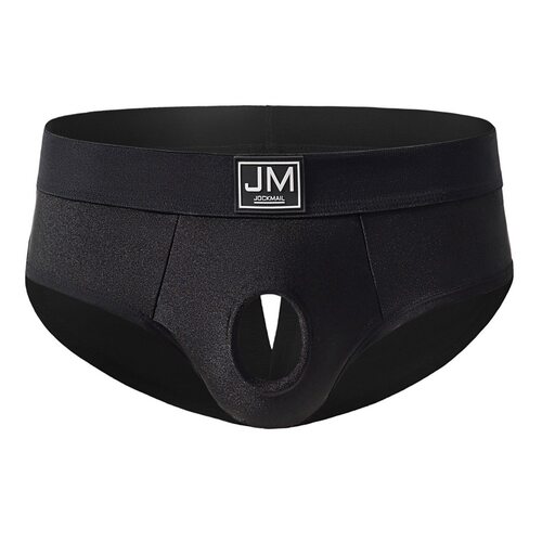 JOCKMAIL 潮牌男士内裤前后开洞角色扮演性感激凸情趣三角内裤男