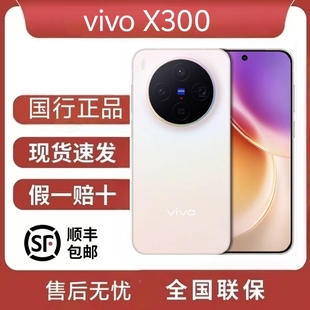 vivo 全网通vivox300直面屏手机双 X3005G手机5000万像素2025新款