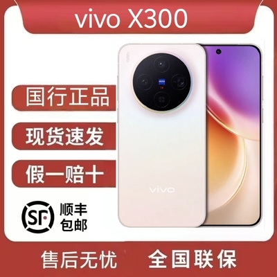 vivo X3005G手机5000万像素2025新款全网通vivox300直面屏手机双