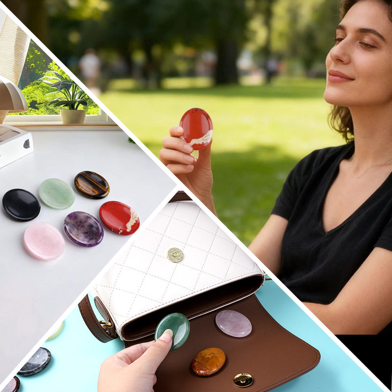 天然水晶椭圆拇指石 虎眼石按压刮痧35x45凹槽玛瑙忘忧石掌心石,饰品/流行首饰/时尚饰品新,DIY配件,淘宝优惠券,粉丝福利购,淘宝优惠卷