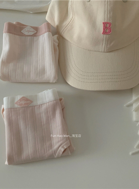 fu粉/浅雾粉 好穿高含棉 女士抗菌 亲肤包臀纯棉底档 中腰三角裤