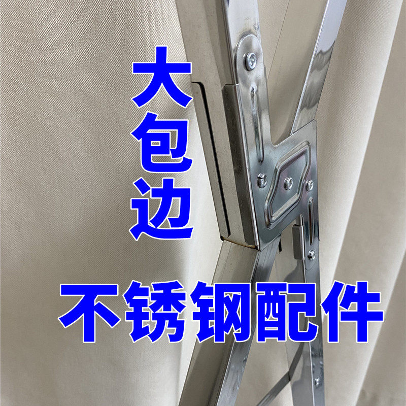 不锈钢晾衣架配件大全X型折叠Z/7字单杆元宝片圆管T字斜拉固定条