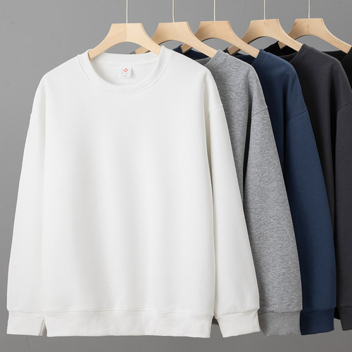 重磅加绒加厚无帽卫衣打底衫长袖