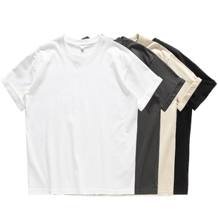 220克重磅纯棉夏季2026年新款短袖T恤